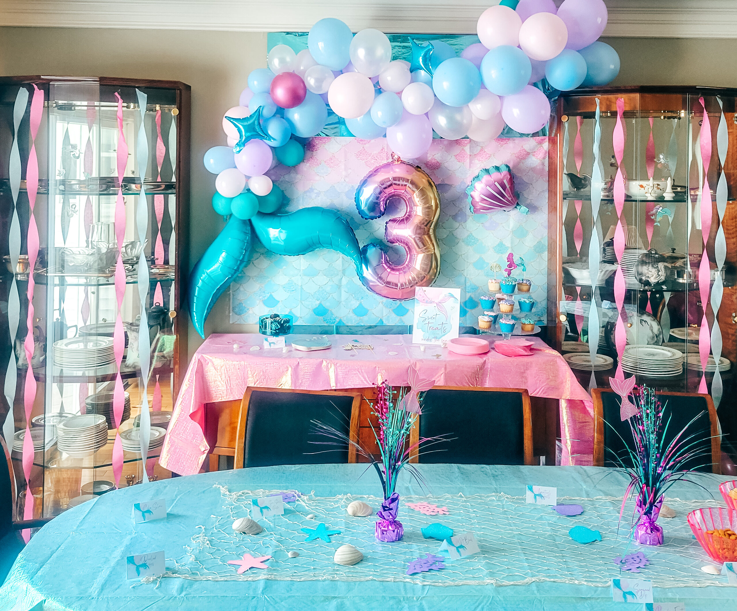 Mermaid Themed Birthday Party: Let's Shellebrate! - Livin My Best Mom Life